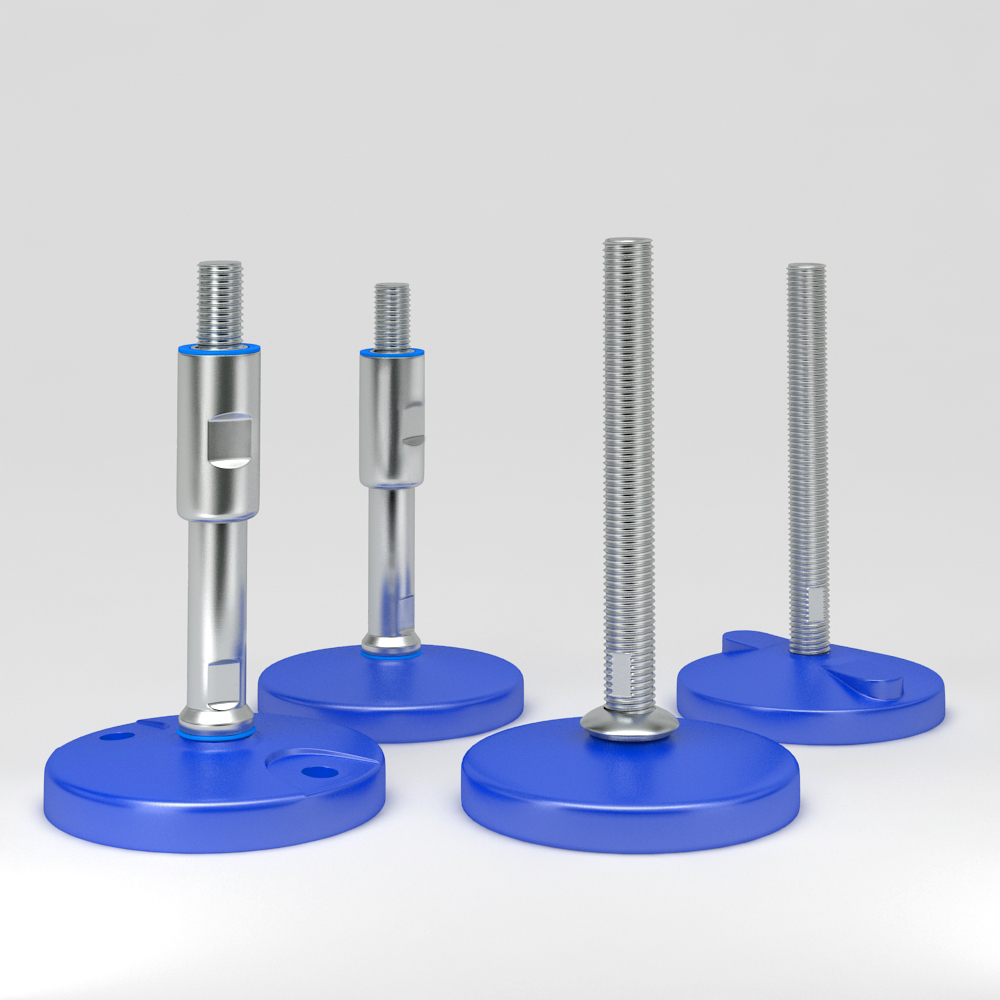 Sanitary Designed Anti-Vibration Machine Leveling Feet